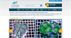 Desktop Screenshot of marinelife.com
